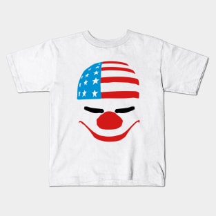 Payday American Joker Mask Kids T-Shirt